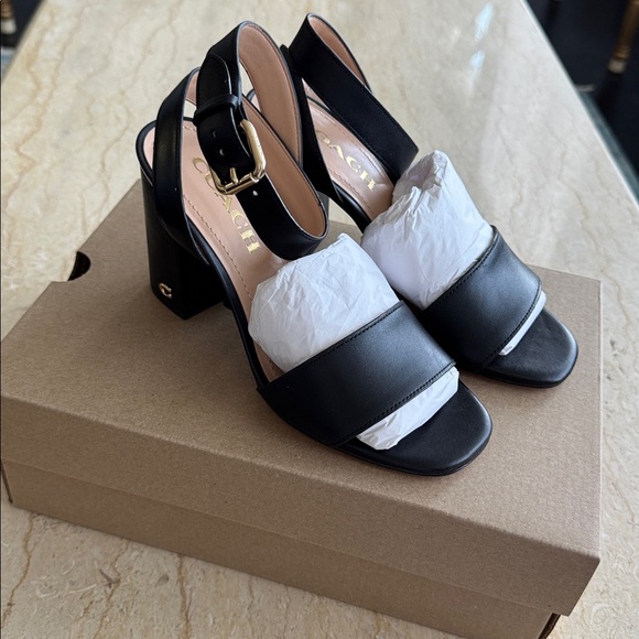 NWT Coach Shelby Sandal. $228 - Picture 8 of 14
